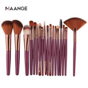 Set de Brochas MAANGE 6/15/18 Para Maquillaje