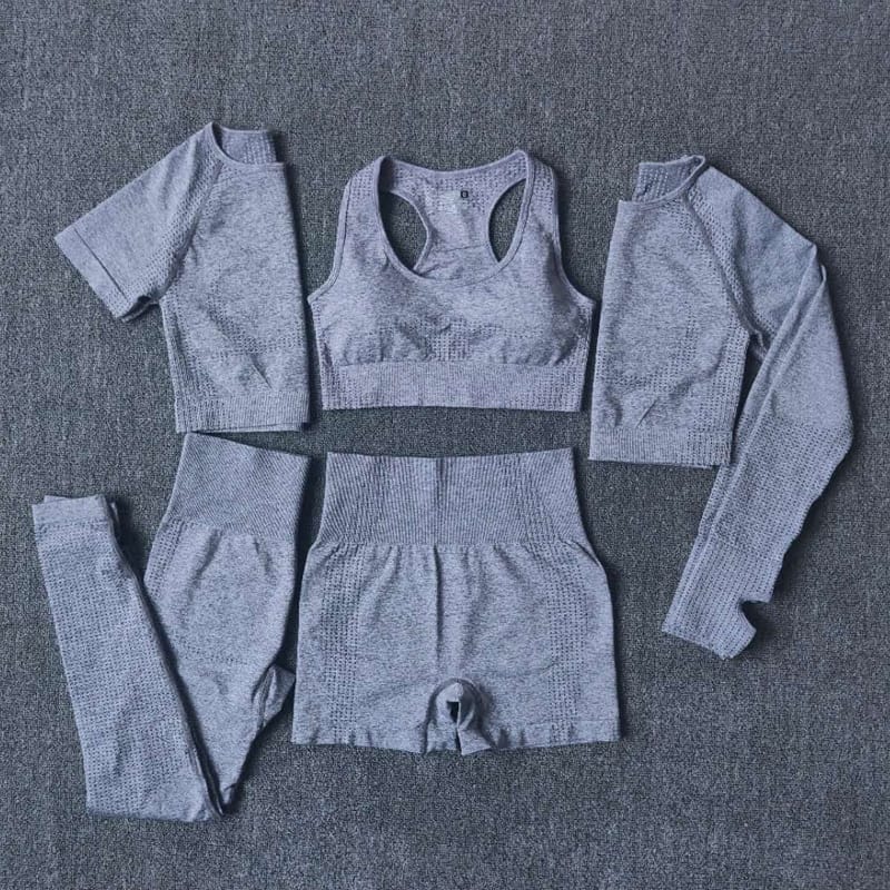 Set de Ropa de Ejercicio ALTA GAMA de 2/3/5 Piezas.