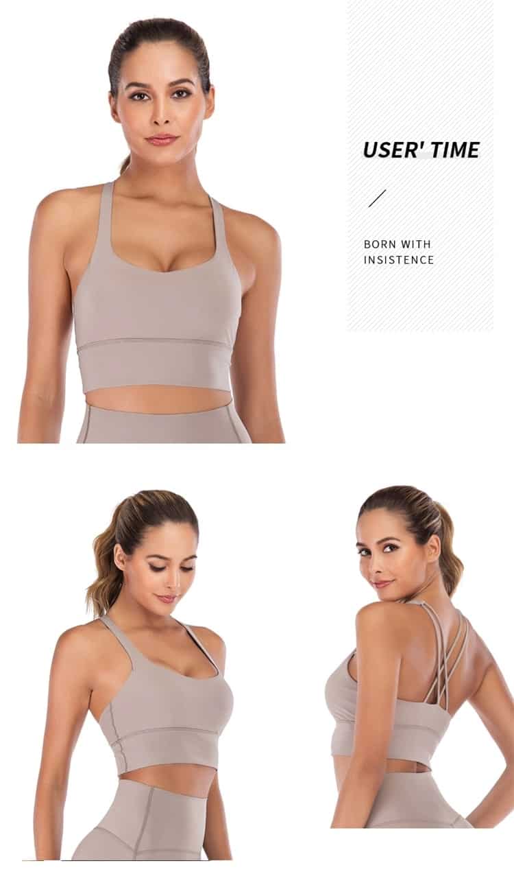 Conjunto de mallas de Yoga de sensación desnuda para mujer, traje de Fitness, ropa de Yoga de cintura alta, ropa deportiva de entrenamiento para gimnasio