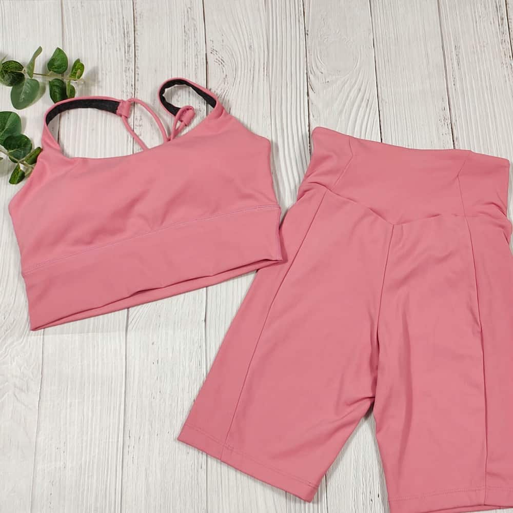 Conjunto de mallas de Yoga de sensación desnuda para mujer, traje de Fitness, ropa de Yoga de cintura alta, ropa deportiva de entrenamiento para gimnasio