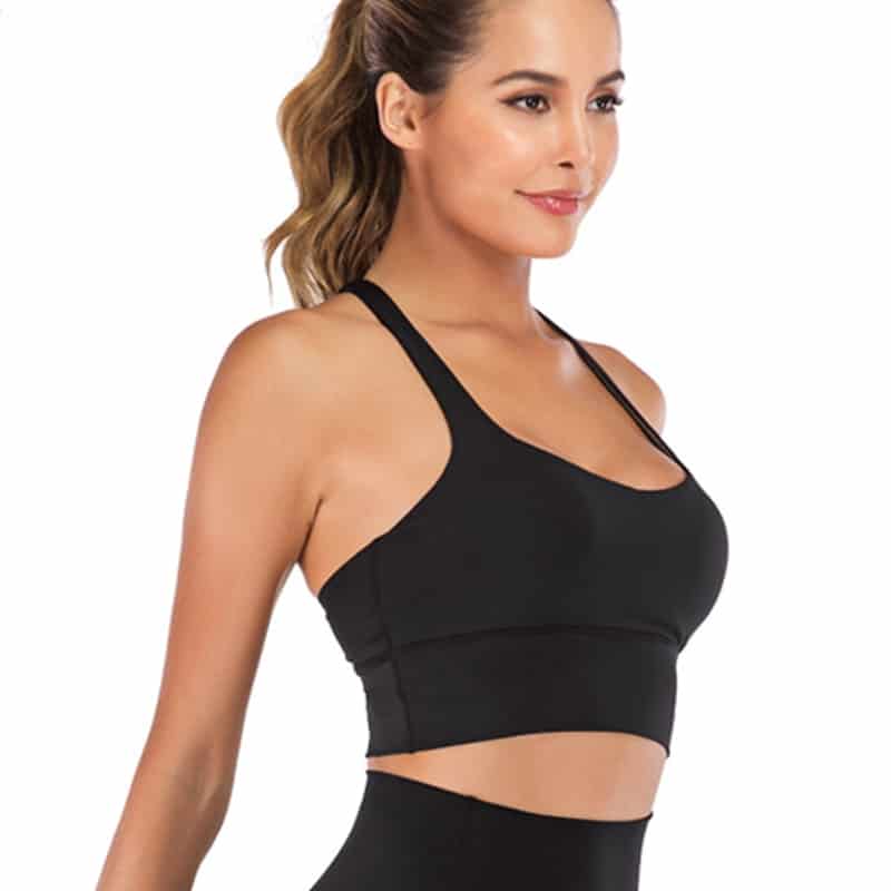Conjunto de mallas de Yoga de sensación desnuda para mujer, traje de Fitness, ropa de Yoga de cintura alta, ropa deportiva de entrenamiento para gimnasio