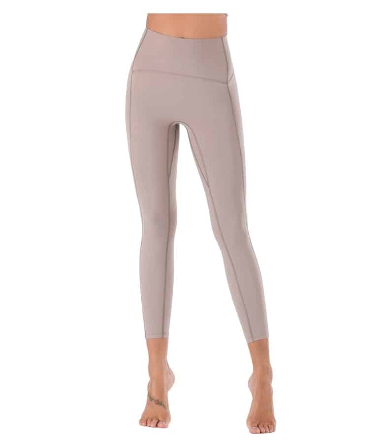 Conjunto de mallas de Yoga de sensación desnuda para mujer, traje de Fitness, ropa de Yoga de cintura alta, ropa deportiva de entrenamiento para gimnasio