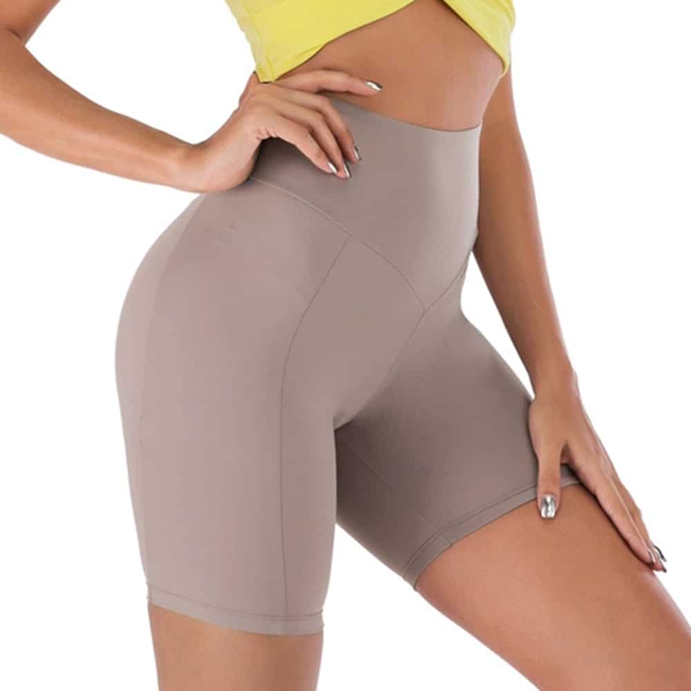 Conjunto de mallas de Yoga de sensación desnuda para mujer, traje de Fitness, ropa de Yoga de cintura alta, ropa deportiva de entrenamiento para gimnasio