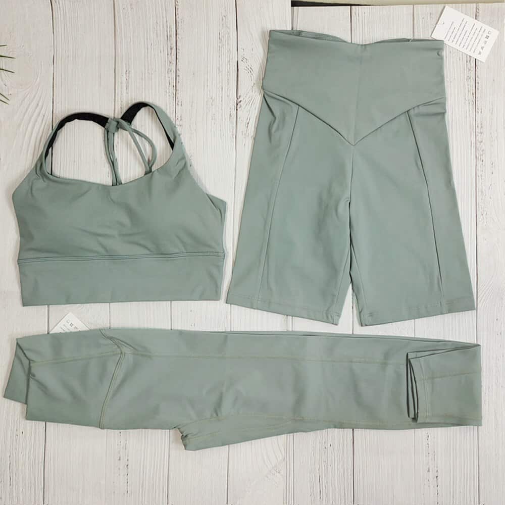 3Pcs Green set