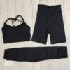 3Pcs Black set