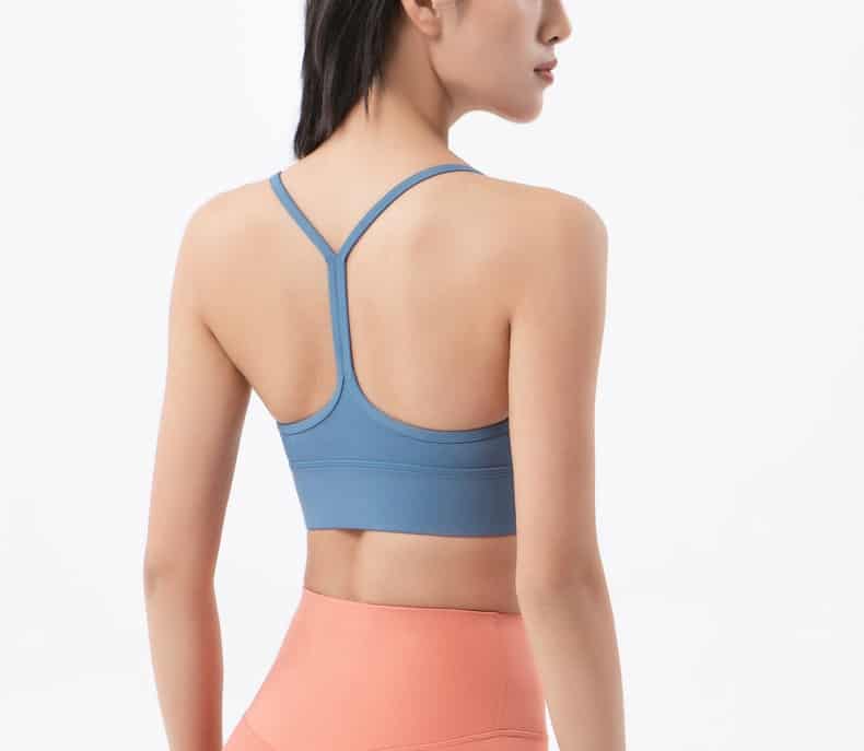 SOISOU-Top Sexy para mujer, Sujetador deportivo para Yoga, Fitness, espalda elástica Y transpirable, ropa interior femenina, Tops, 2022