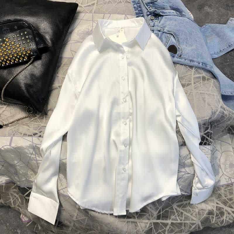 Camisa De Seda Ava Camisa De Seda Ava