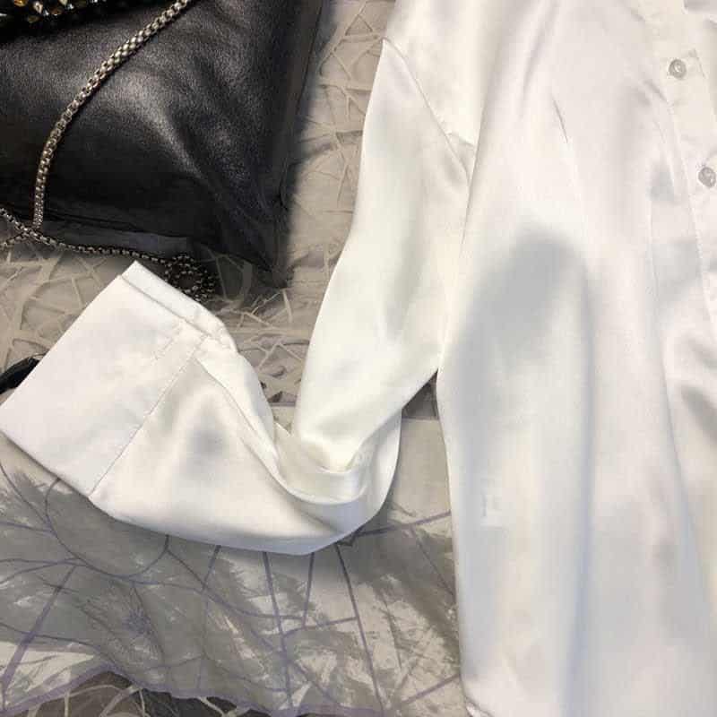 Camisa De Seda Ava Camisa De Seda Ava