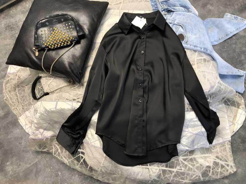 Camisa De Seda Ava Camisa De Seda Ava