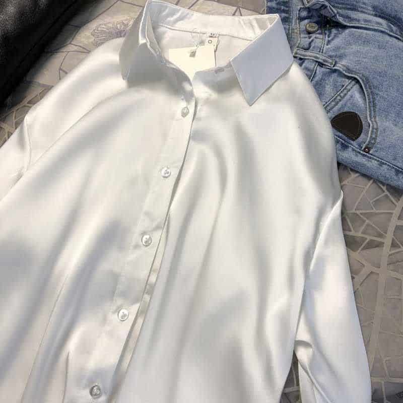 Camisa De Seda Ava Camisa De Seda Ava