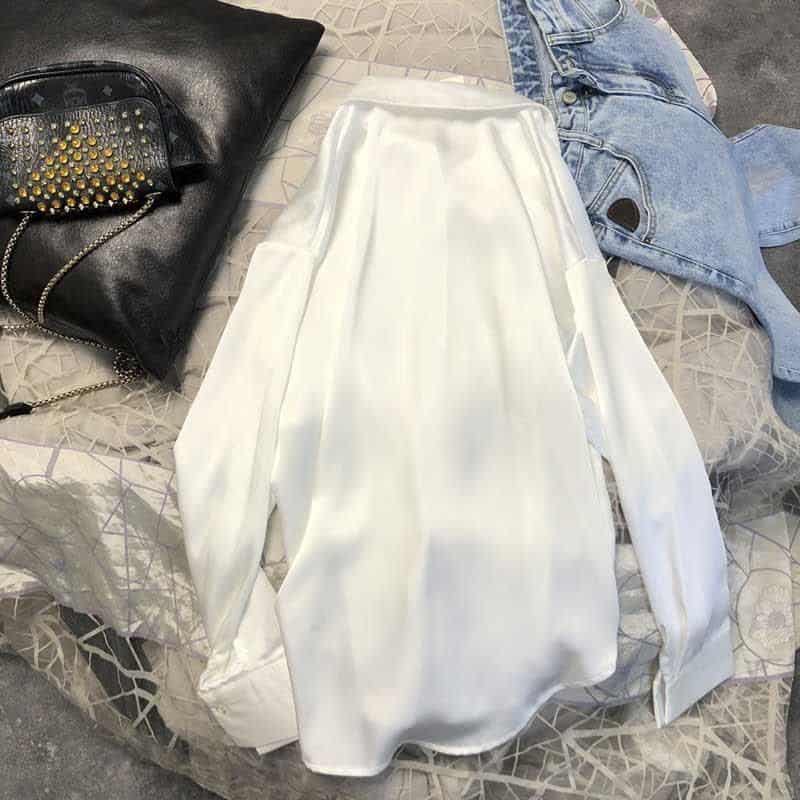 Camisa De Seda Ava Camisa De Seda Ava