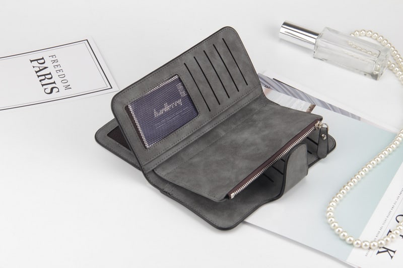 Cartera de diseñador de lujo para mujer, cartera larga de tres pliegues con múltiples posiciones, monedero multifunción, tarjetero, novedad de 2021 Cartera de diseñador de lujo para mujer, cartera larga de tres pliegues con múltiples posiciones, monedero multifunción, tarjetero, novedad de 2021