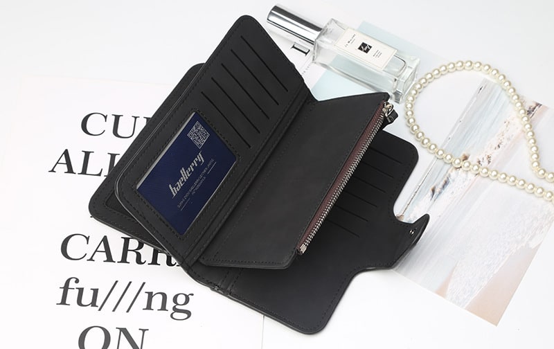 Cartera de diseñador de lujo para mujer, cartera larga de tres pliegues con múltiples posiciones, monedero multifunción, tarjetero, novedad de 2021 Cartera de diseñador de lujo para mujer, cartera larga de tres pliegues con múltiples posiciones, monedero multifunción, tarjetero, novedad de 2021