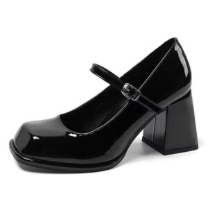 Zapatos Tacón Mary Janes