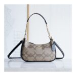 Cartera Coach Signature Gris
