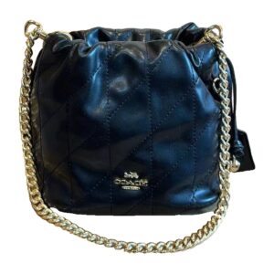Cartera Coach Bucket Navy