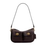 Cartera Coach Twin Pocket Oxblood