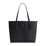 Cartera Coach City Tote Charcoal