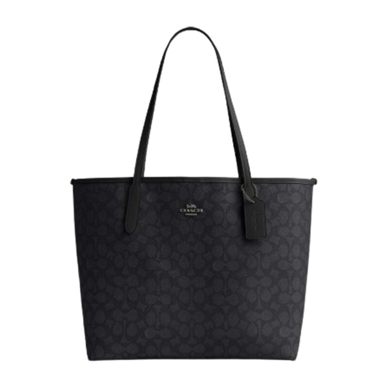 Cartera Coach City Tote Charcoal