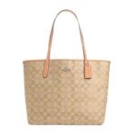 Cartera Coach City Tote Khaki