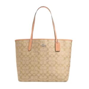Cartera Coach City Tote Khaki