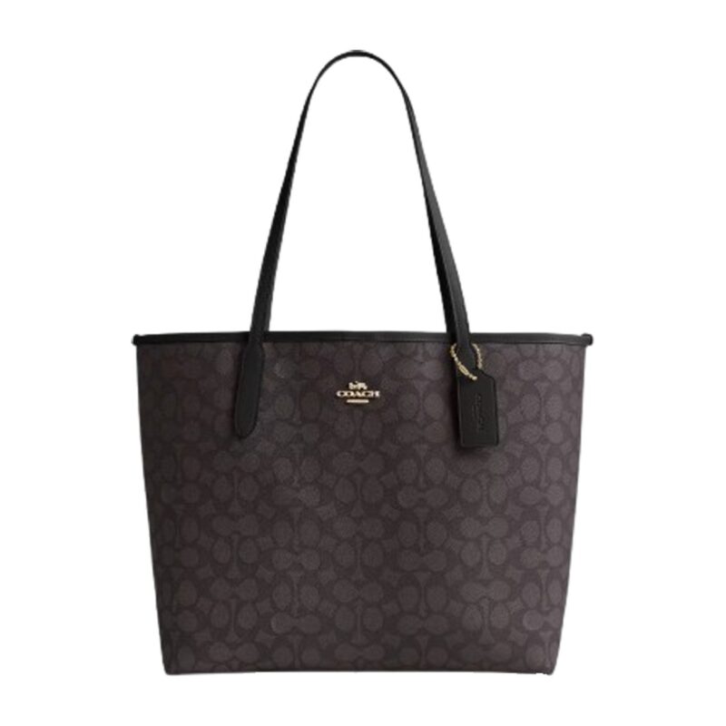 Cartera Coach City Tote Walnut