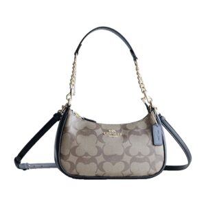 Cartera Coach Signature Gris