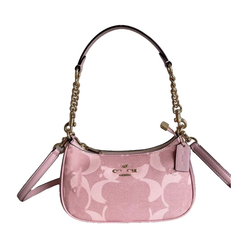 Cartera Coach Signature Rosado