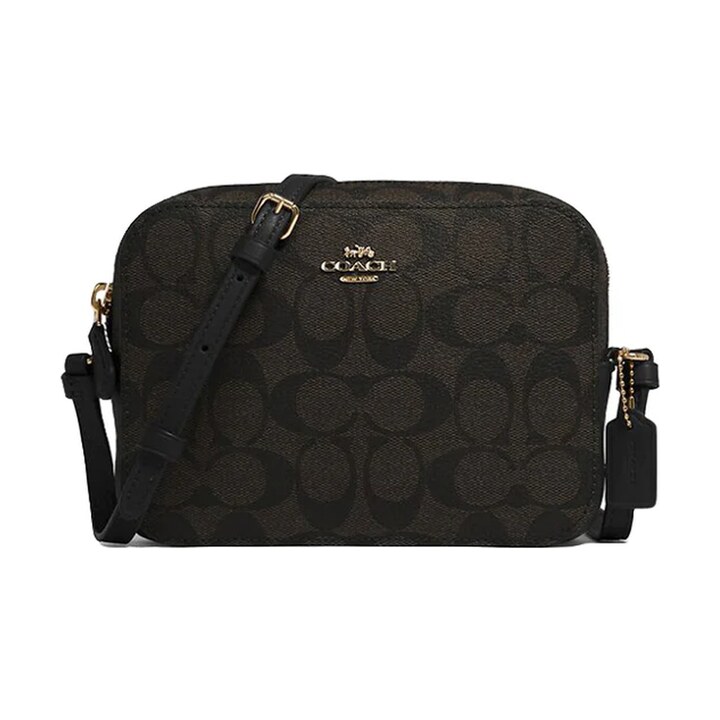Coach Camera Bag Negro