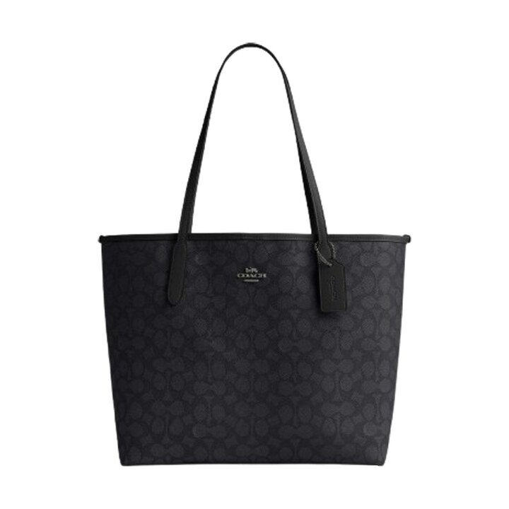 Coach City Tote Charcoal