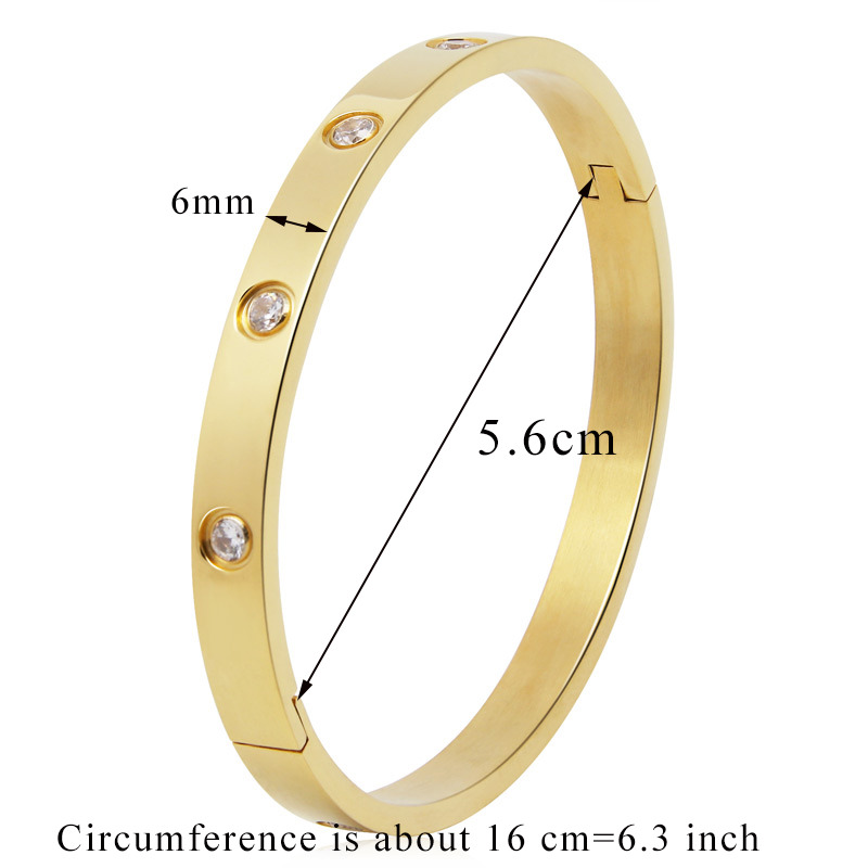 6mm Gold 5.6cm