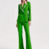 green suit