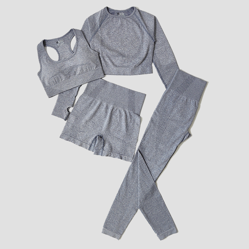 4 Piezas Gris