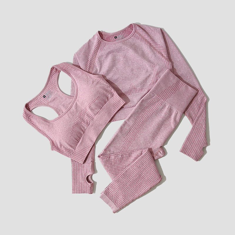 3 Piezas Rosa