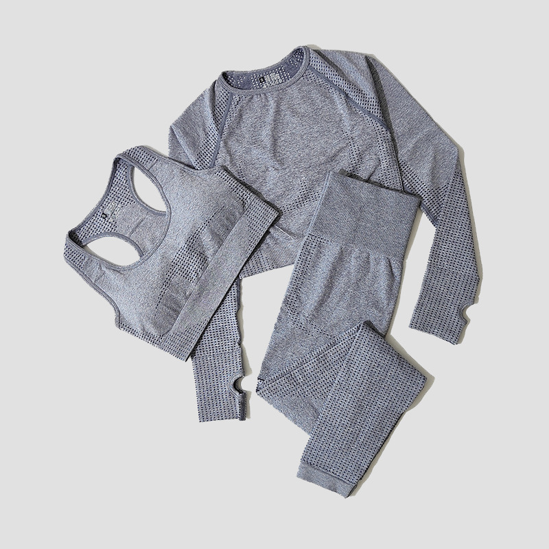 3 Piezas Gris