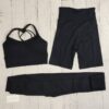 3Pcs Black set