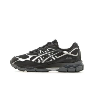 Zapatillas urbanas retro de malla y cuero sintético