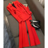 red suit